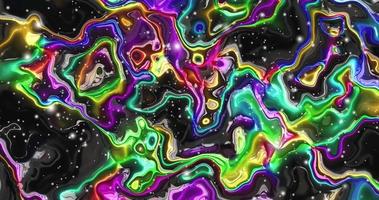 animazione colorata astratta. sfondo liquido multicolore. bella trama sfumata, sfondo multicolore astratto in movimento video