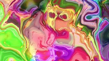 Abstract colorful animation. Multicolor liquid background. Beautiful gradient texture, Moving abstract multicolored background video