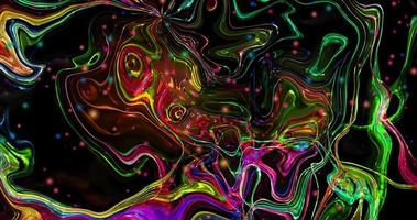 Abstract colorful animation. Multicolor liquid background. Beautiful gradient texture, Moving abstract multicolored background video