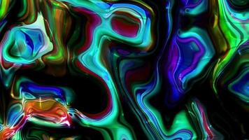 Abstract colorful animation. Multicolor liquid background. Beautiful gradient texture, Moving abstract multicolored background video