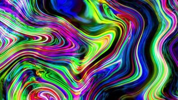 Abstract colorful animation. Multicolor liquid background. Beautiful gradient texture, Moving abstract multicolored background video