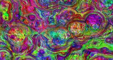 animazione colorata astratta. sfondo liquido multicolore. bella trama sfumata, sfondo multicolore astratto in movimento video