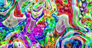 Abstract colorful animation. Multicolor liquid background. Beautiful gradient texture, Moving abstract multicolored background video