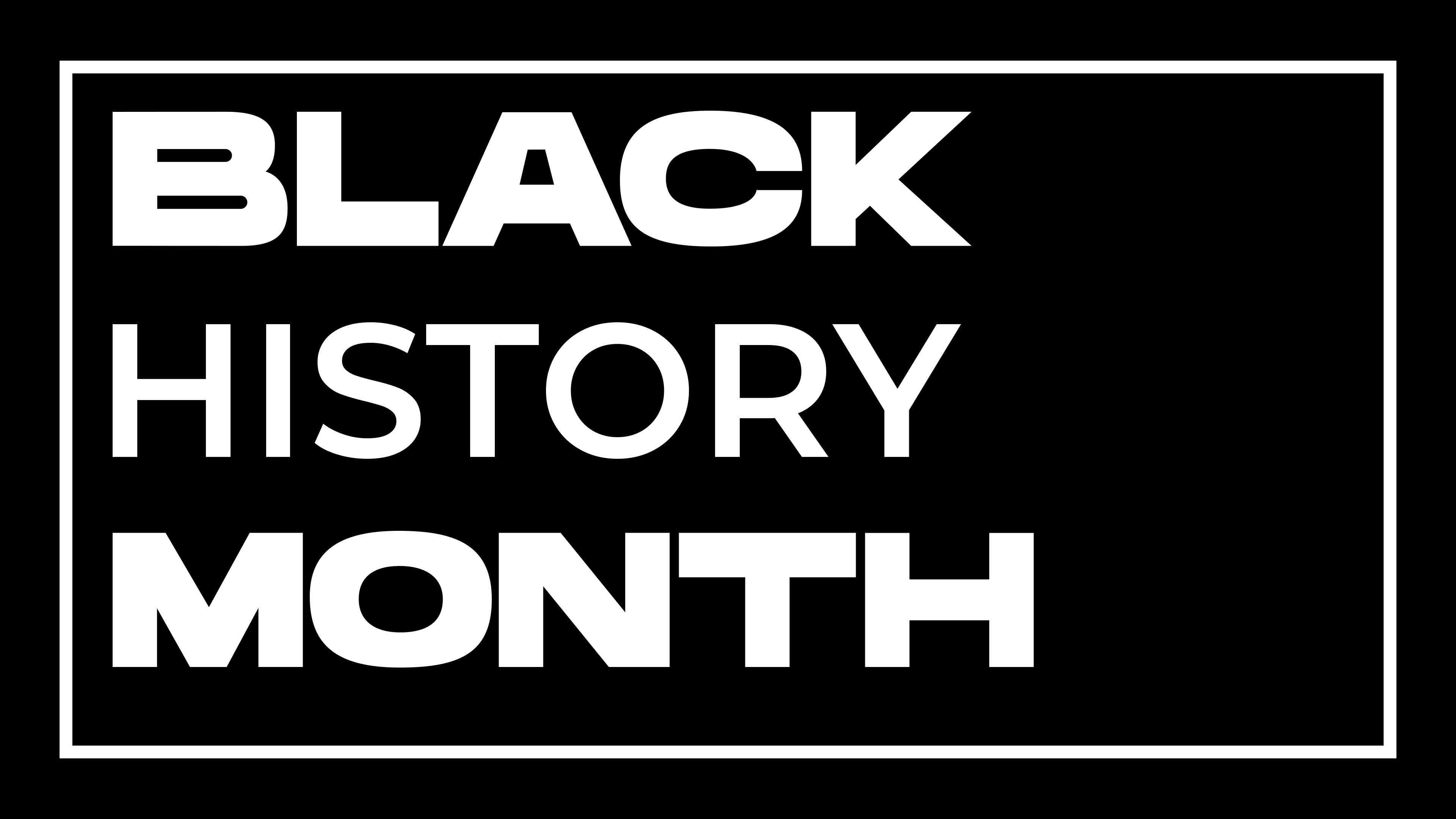 Black History Month Animated Text 4K 16552292 Stock Video at Vecteezy