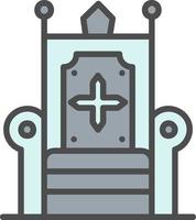 Throne Vector Icon