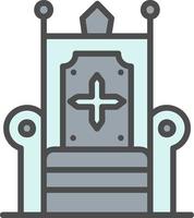 Throne Vector Icon