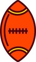 Rugby Vector Icon