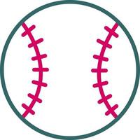 icono de vector de béisbol