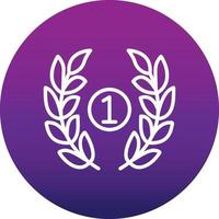 Laurel Wreath Vector Icon