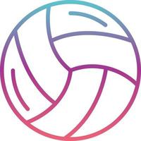 icono de vector de voleibol