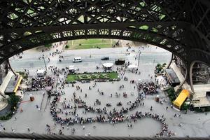 una vista de París foto
