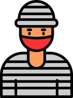Robber Vector Icon Design