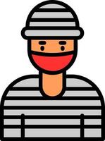 Robber Vector Icon Design