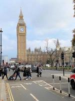 London in the UK in December 2022. A view of Westminster in London photo