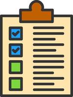 Check List Vector Icon Design