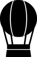 Hot Air Balloon Vector Icon Design