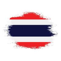 New colorful abstract Thailand flag vector