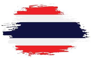 Free brush vector frame Thailand flag