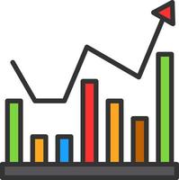 Stock Market Vector Icon Design