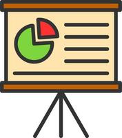 Presentation Vector Icon Design