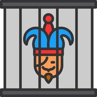 Jail Vector Icon Design