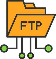 Ftp Vector Icon Design