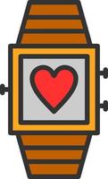 diseño de icono de vector de reloj inteligente