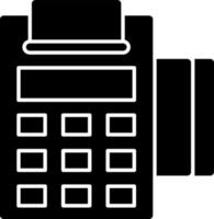 Pos Terminal Vector Icon Design