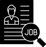 Job Vector Icon Design