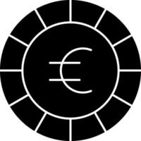 diseño de icono de vector de euro