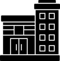 Office Building Vector Icon Design
