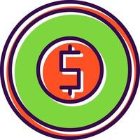 Coin Vector Icon Design