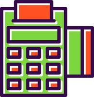 Pos Terminal Vector Icon Design