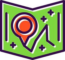 Map Vector Icon Design