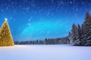 Beautiful winter background with snow. New Year, Christmas and other holidays, web poster, greeting card. photo