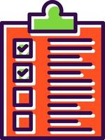 Check List Vector Icon Design