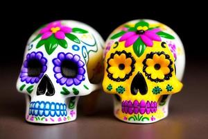 Dia de los Muertos, traditional Mexican cultural festival. Deads day. photo