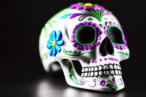 Dia de los Muertos, traditional Mexican cultural festival. Deads day. photo