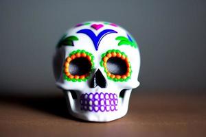 Dia de los Muertos, traditional Mexican cultural festival. Deads day. photo