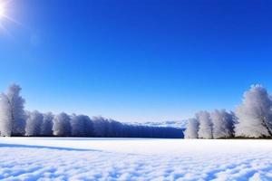 Beautiful winter background with snow. New Year, Christmas and other holidays, web poster, greeting card. photo