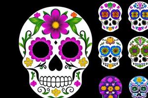 Dia de los Muertos, traditional Mexican cultural festival. Deads day. photo