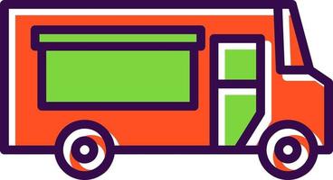 Food Truck Vector Icon Design