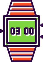 diseño de icono de vector de reloj inteligente