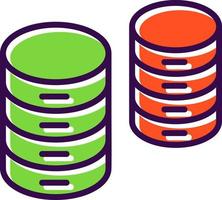Database Vector Icon Design