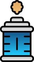 Tear Gas Vector Icon Design