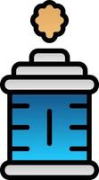 Tear Gas Vector Icon Design