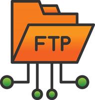 Ftp Vector Icon Design