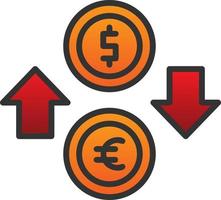 Currency Exchange Vector Icon Design