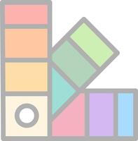 Paint Swatch Vector Icon Design