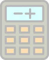 diseño de icono de vector de calculadora